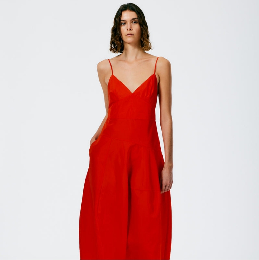 NWT Tibi Italian Sporty Nylon Cami Dress- Size 4